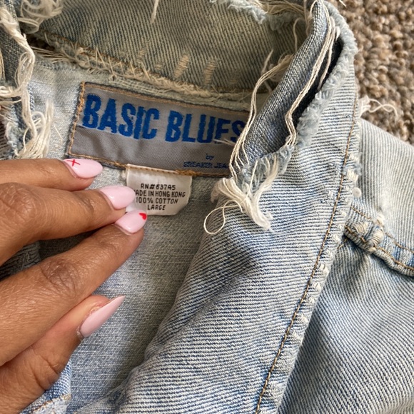 Large Jean jacket - Picture 2 of 2